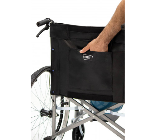 Кресло-коляска механическая MET Stadik 100 WC