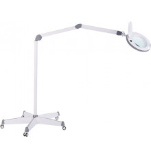 Лампа лупа ЛЛ-3 Атисмед на штативе, косметологическая, регулируемая