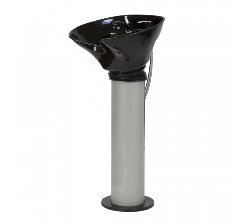 Парикмахерская мойка ЭКО с черной пластиковой раковиной