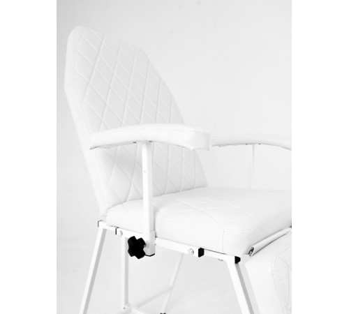 Кресло педикюрное с прошивкой ромбом Горизонт