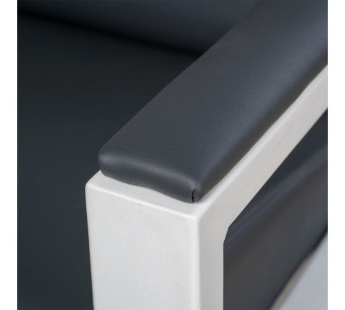 Парикмахерская мойка Дуглас на белом каркасе