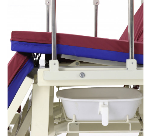 Кровать электрическая DB-11А (МЕ-5218Н-12) с боковым переворачиванием, туалетным устройством и функцией «кардиокресло» и регулировкой высоты