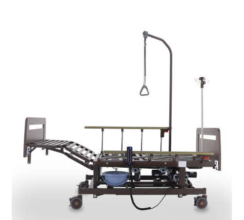 Кровать электрическая Med-Mos DB-11А (МЕ-6528H-04) ЛДСП Венге с регулировкой высоты