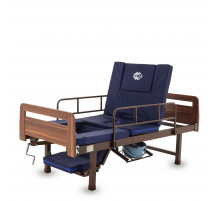 Кровать механическая Е-49 (ММ-2620Н-03/05) ЛДСП с туалетным устройством и функцией «кардиокресло»