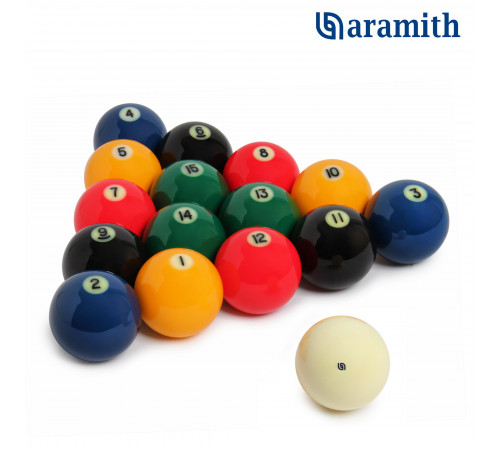 Шары Aramith Premier Pyramid Colour Ø 68 мм 