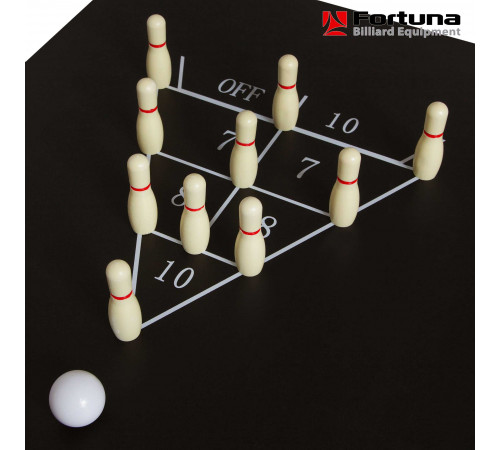 Бильярдный стол Fortuna Пул 5фт 9 в 1 с комплектом аксессуаров