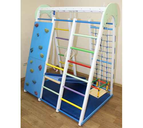 Детский спортивный комплекс Супер Чемпион 170 со скалодромом