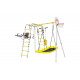 Детский спортивный комплекс для дачи ROMANA Fitness (Фитнес, желтый/серый)