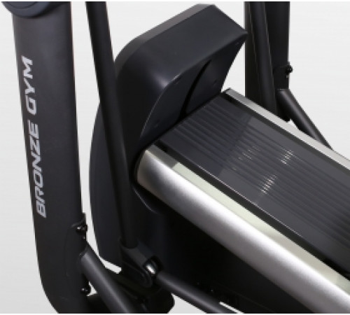 Эллиптический эргометр с автонаклоном коммерческий BRONZE GYM E1000M PRO TFT TURBO