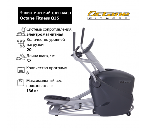 Эллиптический тренажер Octane Q35