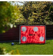 Ворота футбольные переносные UNIX Line стальные 217x153 см, с мишенями