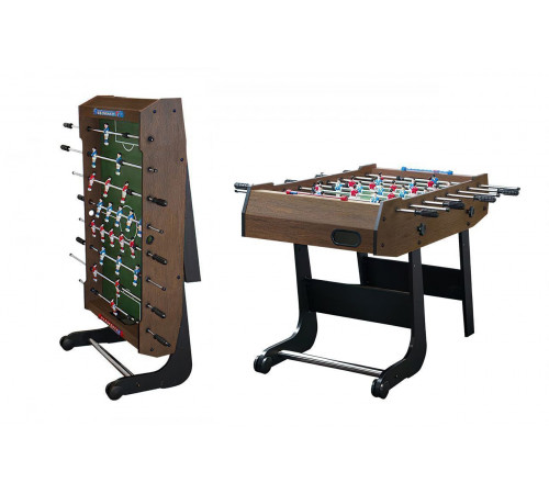 Настольный футбол (кикер) «Maccabi Mini» (121x61x81, венге, складной)