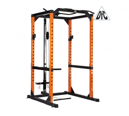 Рама силовая и тяга сверху DFC черный/оранж. (четыре короба)
