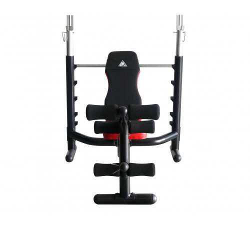 Скамья со стойками под штангу DFC D310