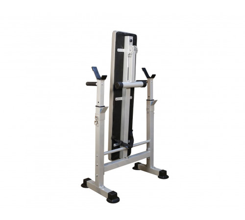 Скамья со стойками под штангу DFC складная DKF01