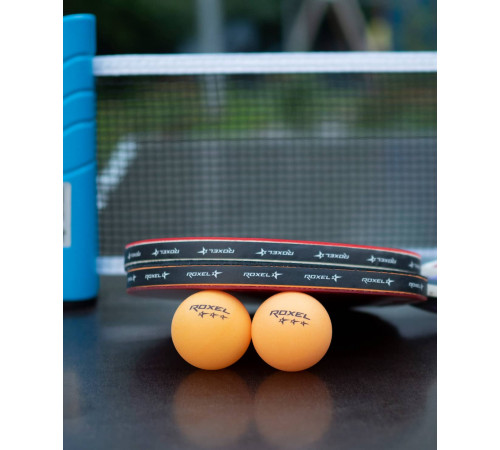Мяч для настольного тенниса 3* Prime, оранжевый, 6 шт