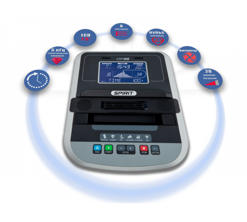 Велотренажер SPIRIT XBR25