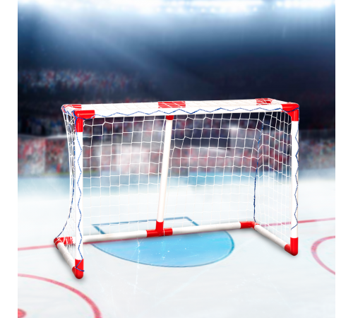 Набор детских хоккейных ворот (пара) PROXIMA, 108х88х54 см JC-121-ICE 