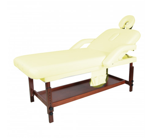 Массажный стол стационарный деревянный FIX-1A (МСТ-7Л)