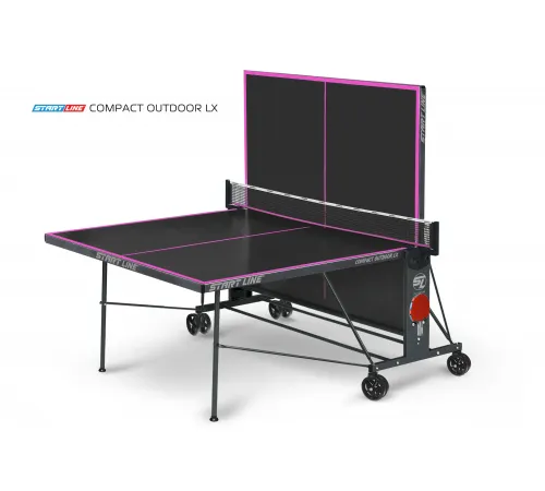 Стол теннисный Compact-2 LX  Всепогодный 6 black