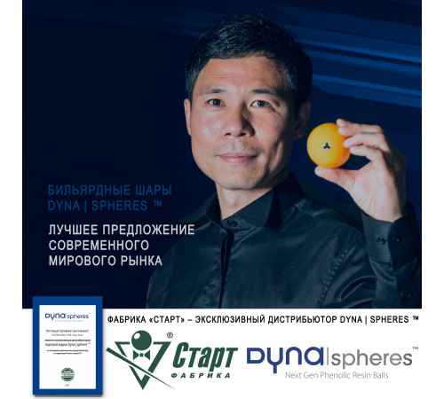 Биток Dynaspheres Prime Pyramid 67 мм Желтый