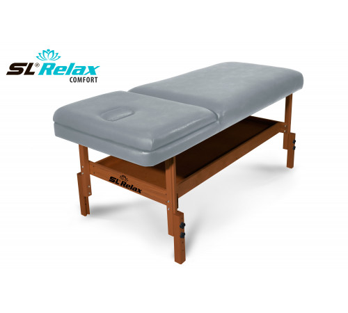Массажный стол Relax Comfort серая кожа (№4)