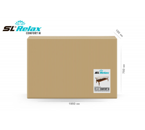 Массажный стол Relax Comfort-М бежевая кожа (№4)
