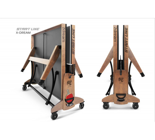 Стол теннисный X-dream Start Line (№5, ЛДСП Черный)