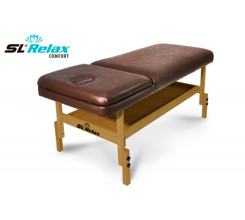 Массажный стол Relax Comfort коричневая кожа (№4)