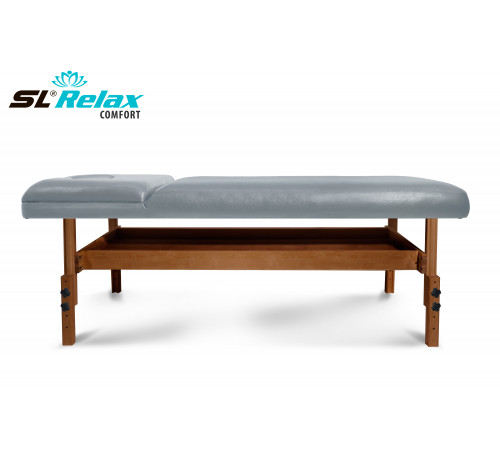 Массажный стол Relax Comfort серая кожа (№4)