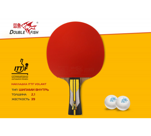 Ракетка для н/т Double Fish (6A+C серия)